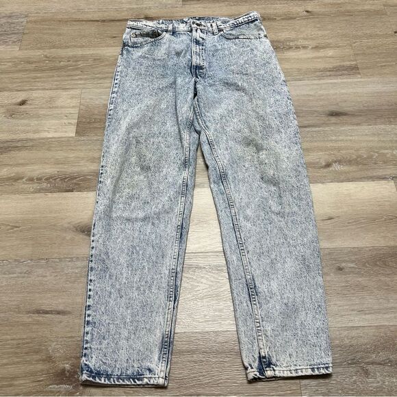 Vintage Levis 550 Jeans Mens 36x32 Blue Relaxed Fit Straight Leg Denim USA Y2K - Picture 1 of 10